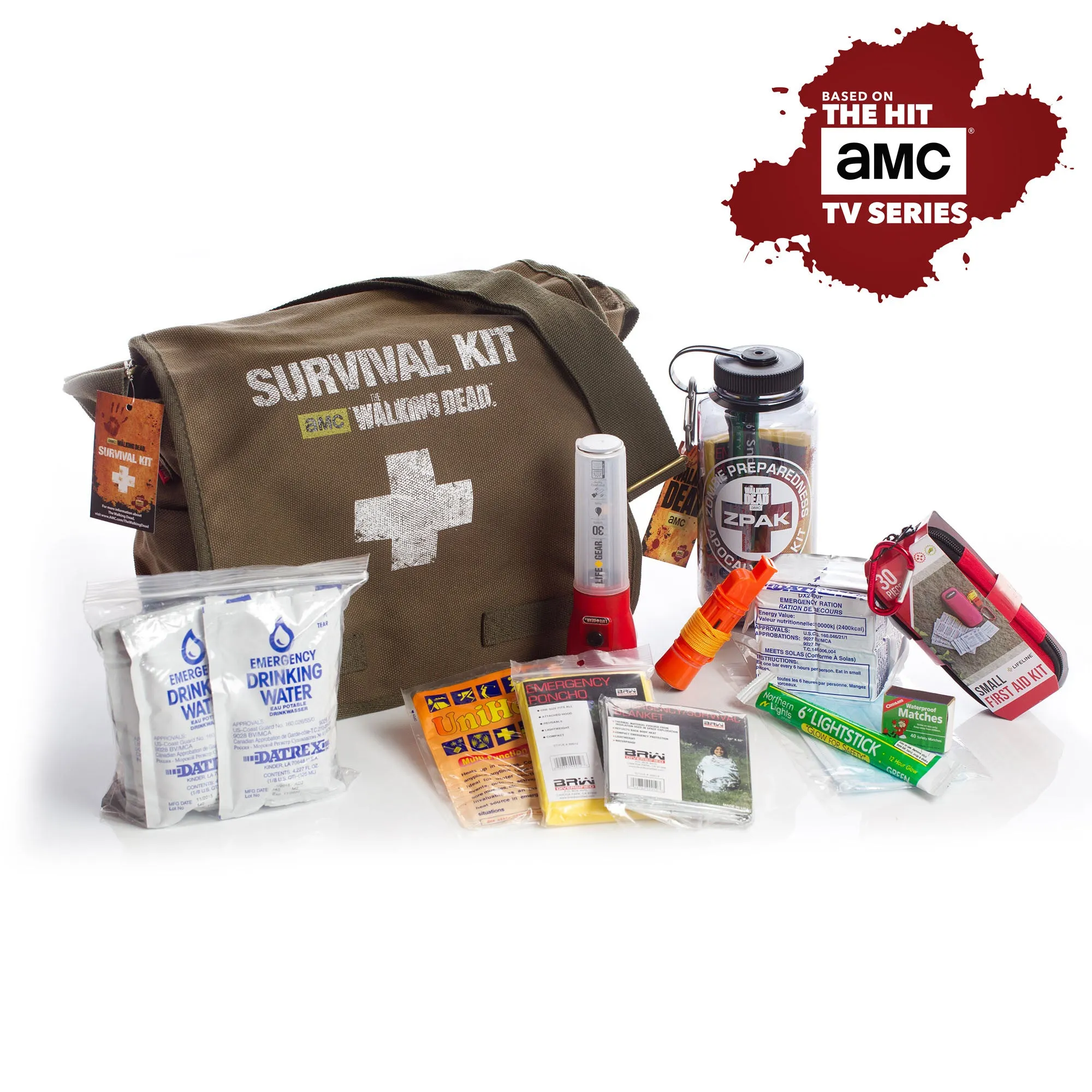 AMC The Walking Dead Survival Kit and ZPAK Bundle