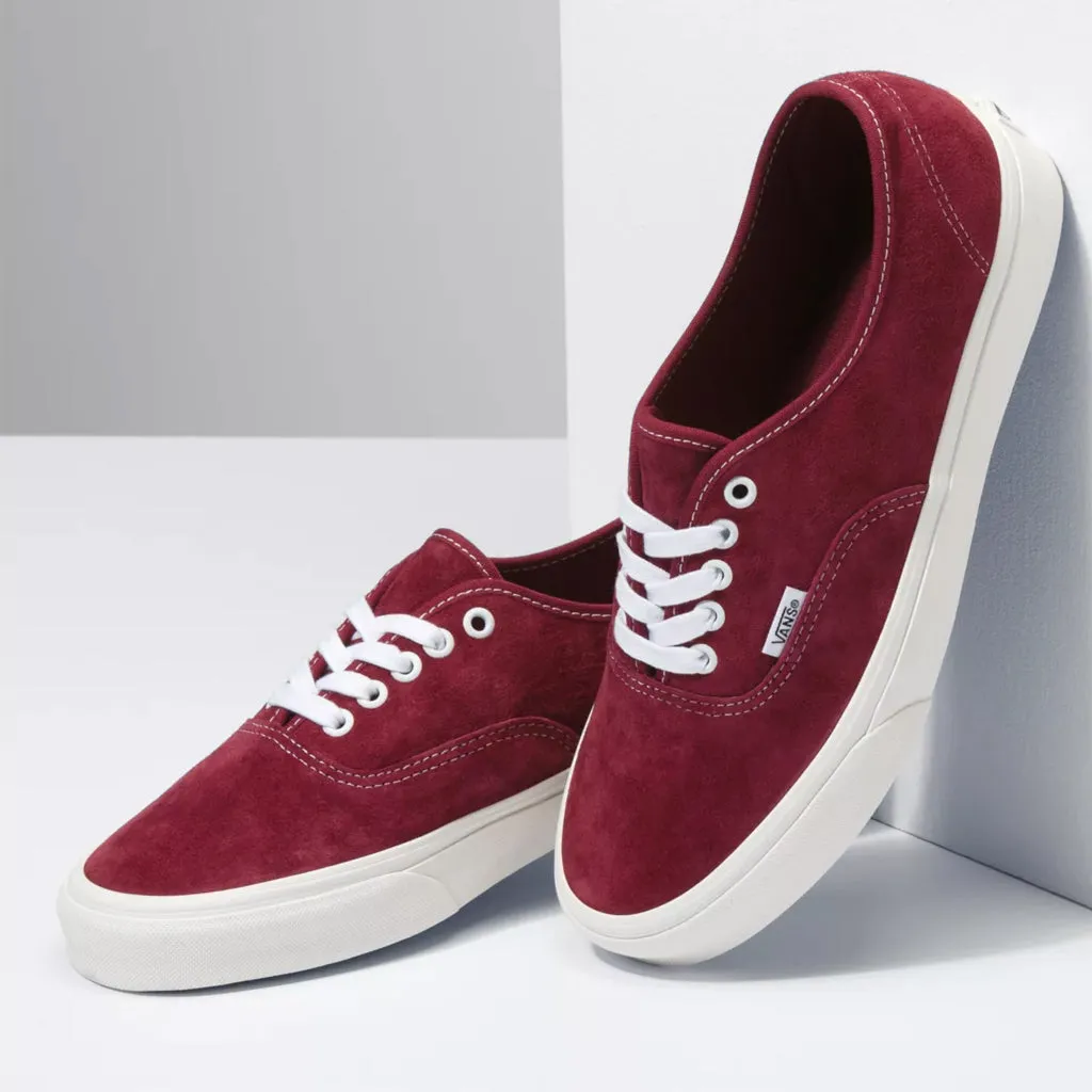 Authentic Pig Suede Pomegranate