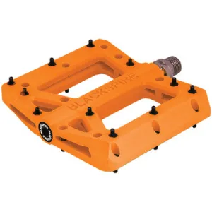 B-Spire Pedal,Nylotrax,Orange Nylon,Cro-Mo Axle Nylotrax  Pedals