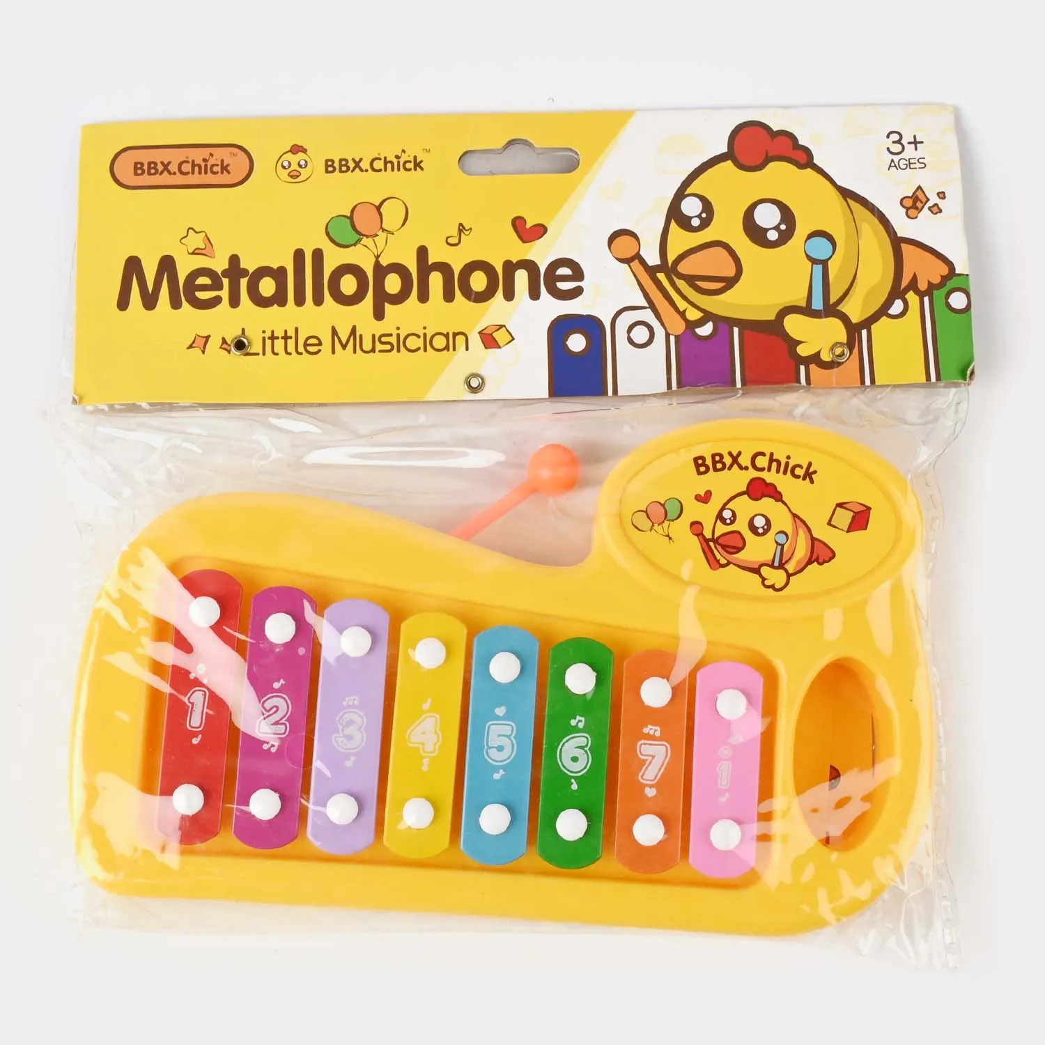 Baby eight-note hand-knocking xylophone