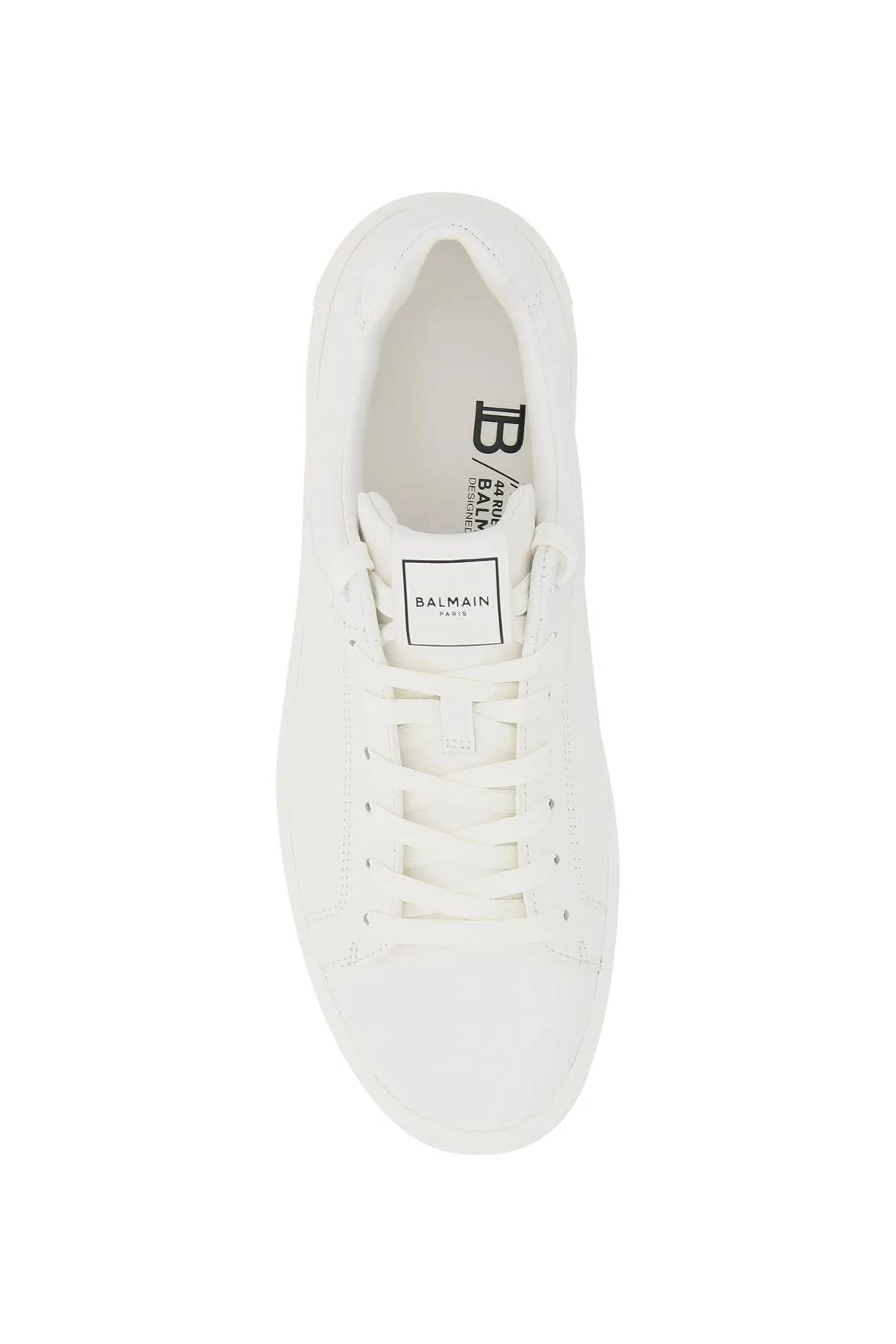 Balmain leather b court sneakers