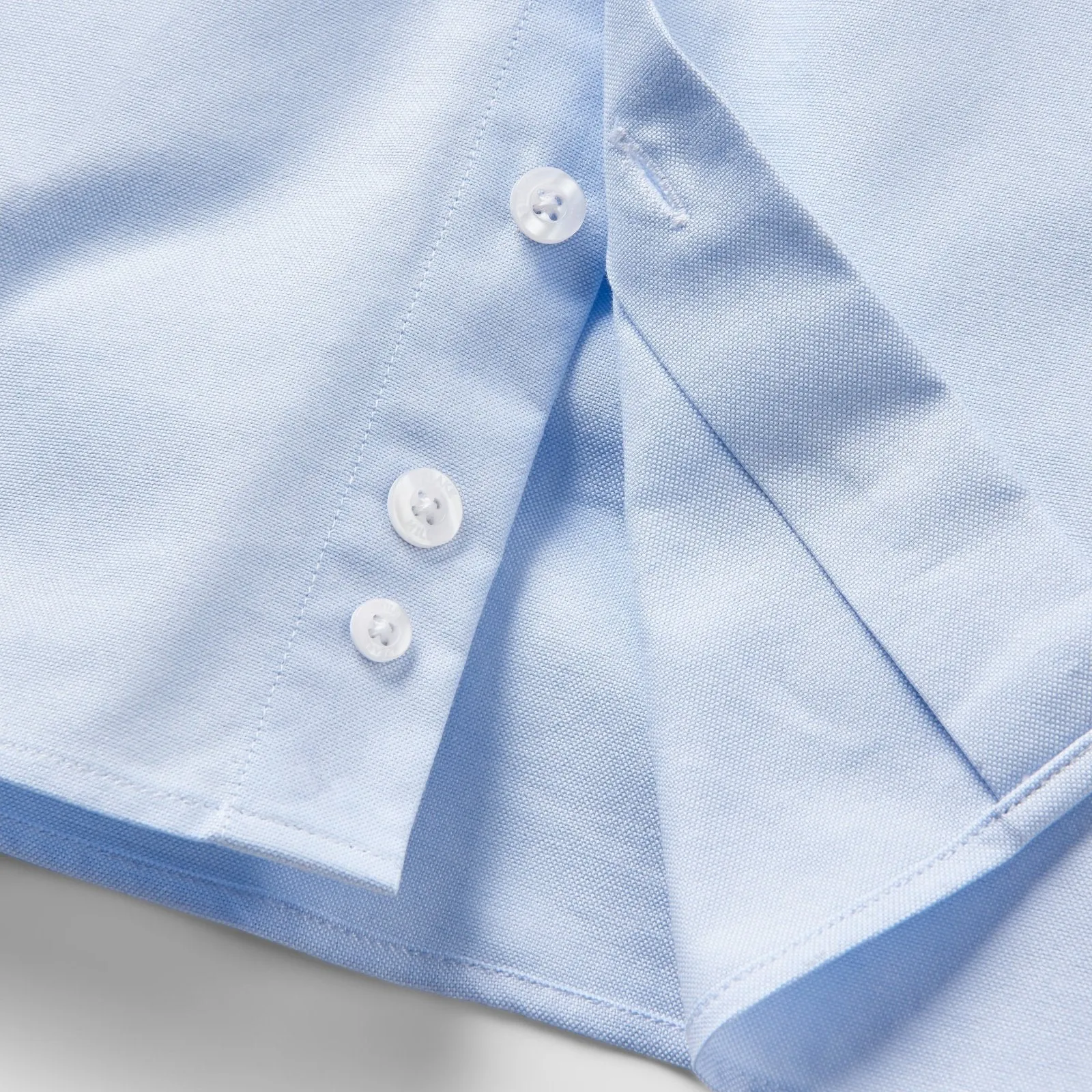 Blue Oxford with Shattered Shards Accents Button-Down Shirt