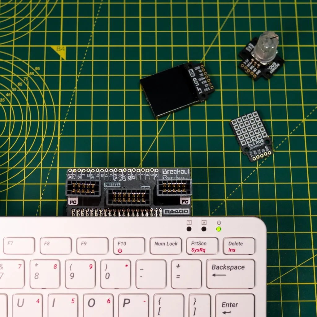 Breakout Garden for Raspberry Pi 400