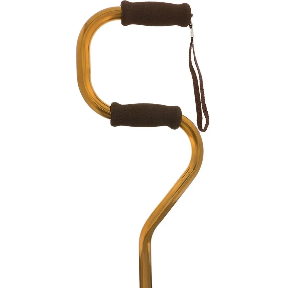 Bronze EZ-Get-Up: Convertible Quad Base Cane for Easy Rising