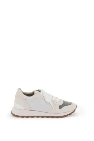 Brunello cucinelli sneakers with monili toe