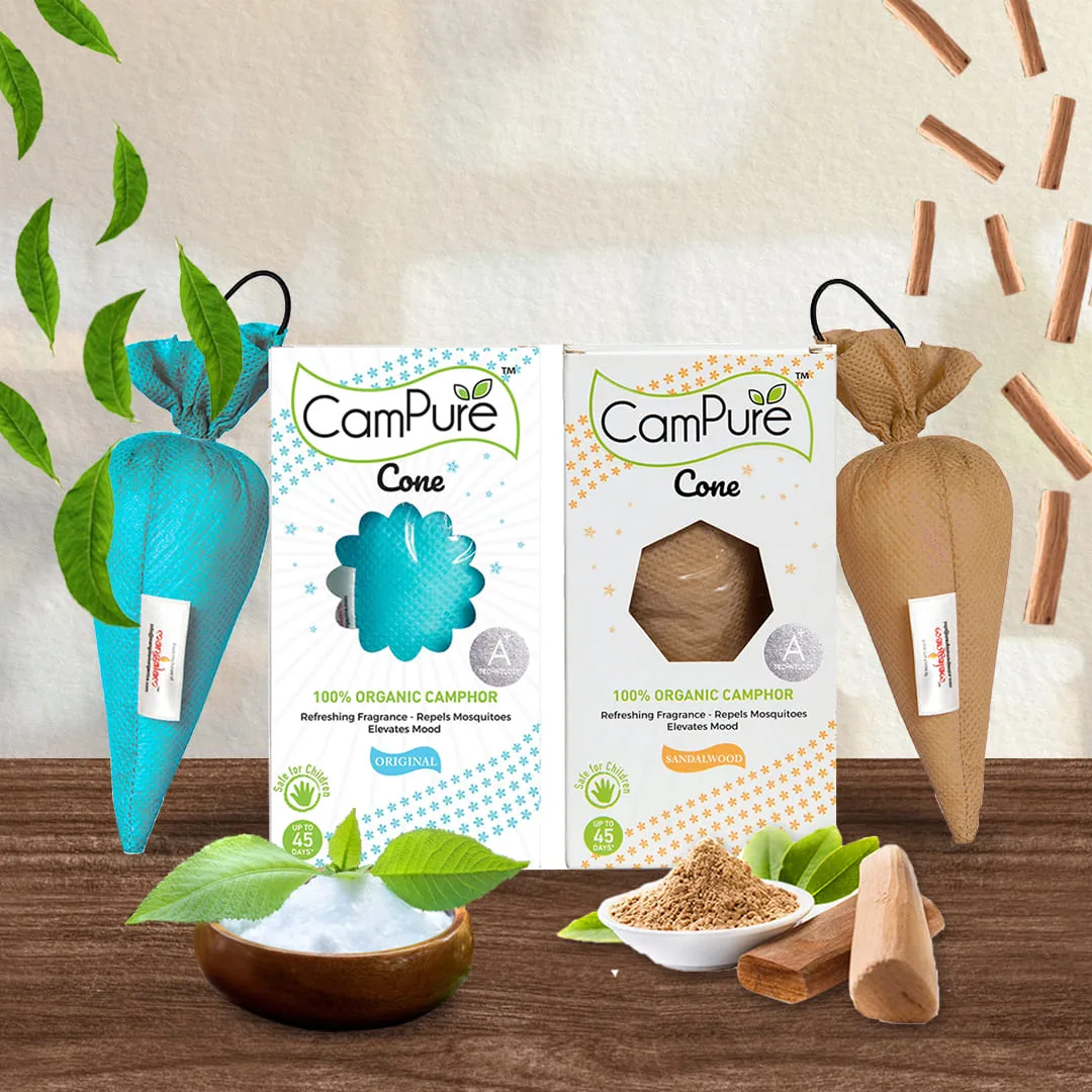 CamPure Cone - Original & Sandalwood (Buy 1 Get 1)