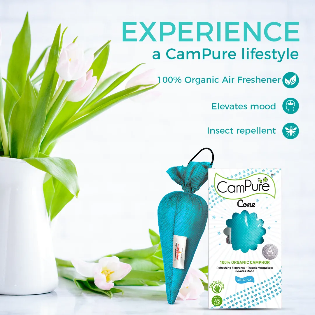 CamPure Cone - Original & Sandalwood (Buy 1 Get 1)