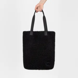 Cloud7: Plush Tote Bag Black