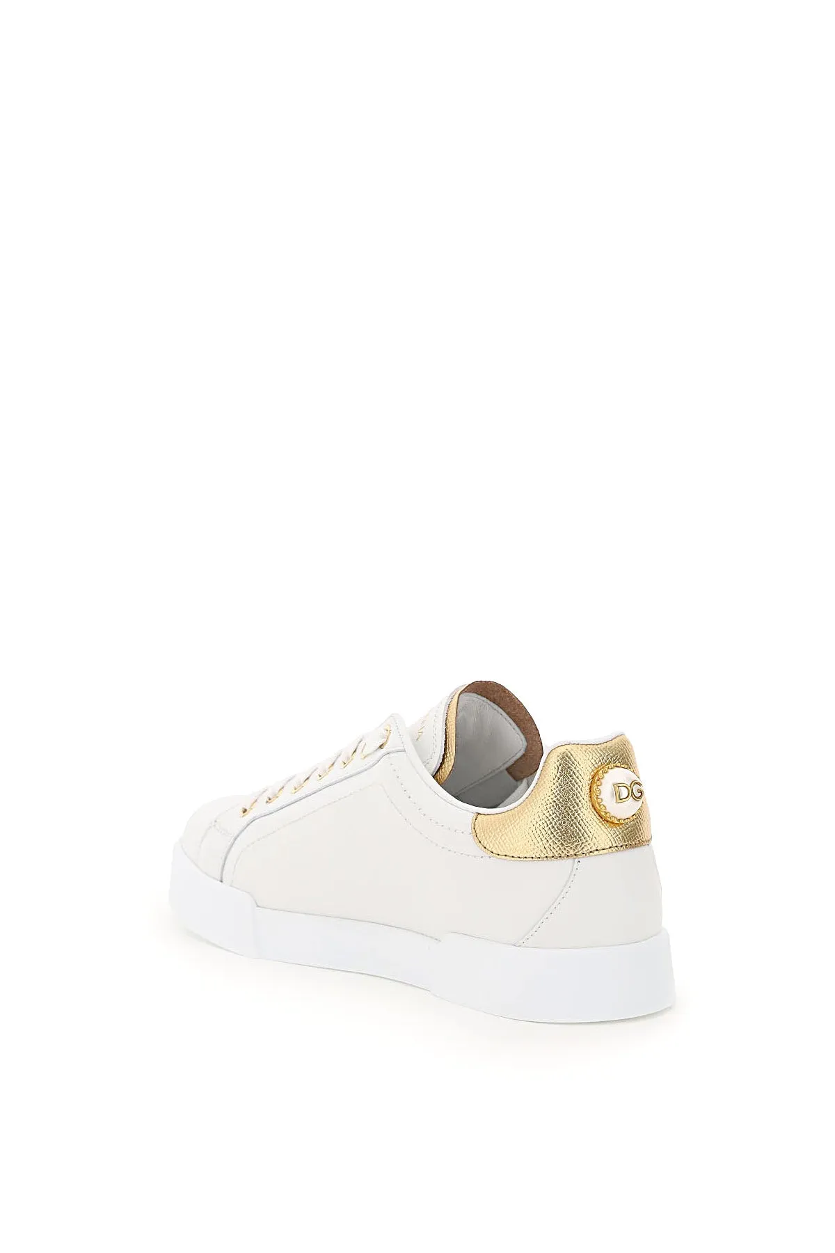 Dolce & gabbana portofino sneakers with pearl