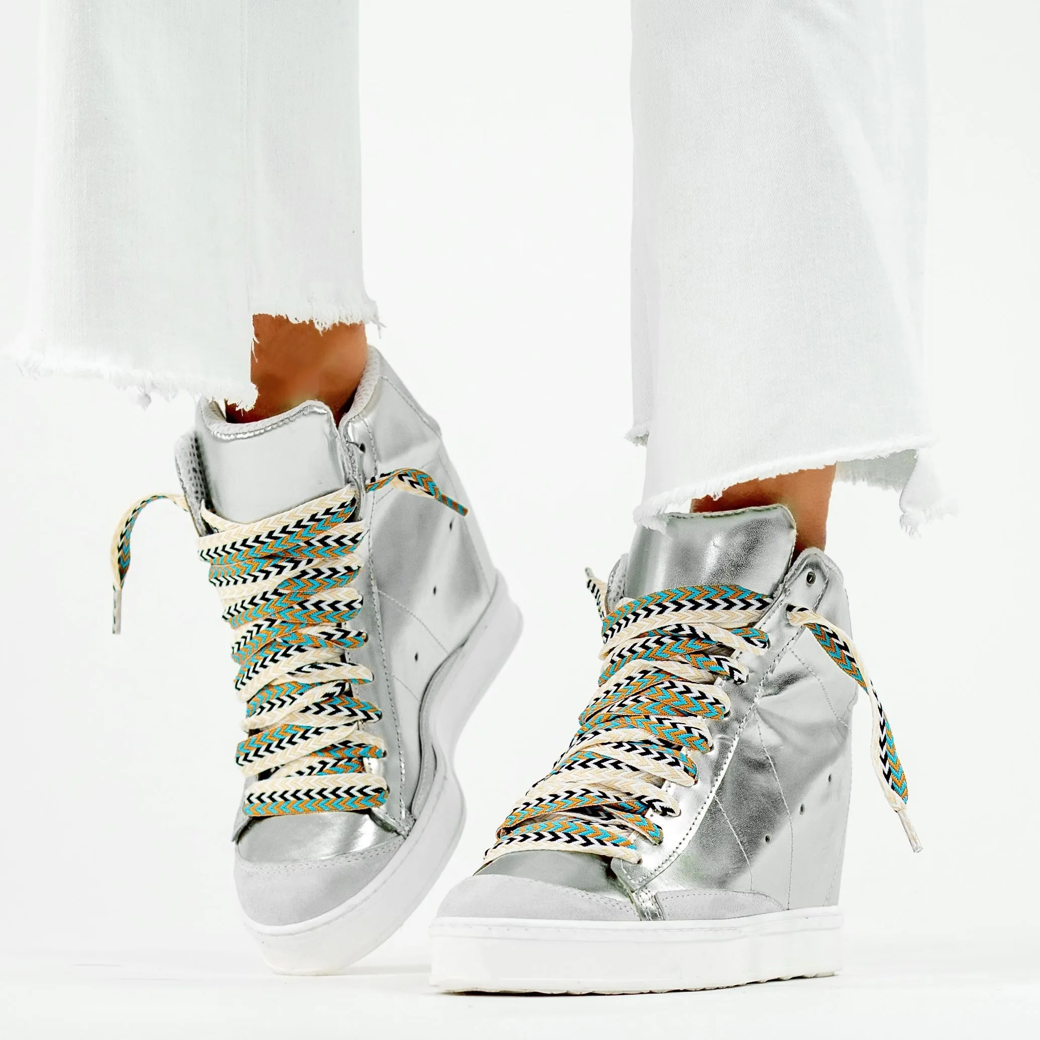 Fearless 2.0 Argent Wedge Sneaker