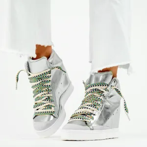 Fearless 2.0 Argent Wedge Sneaker