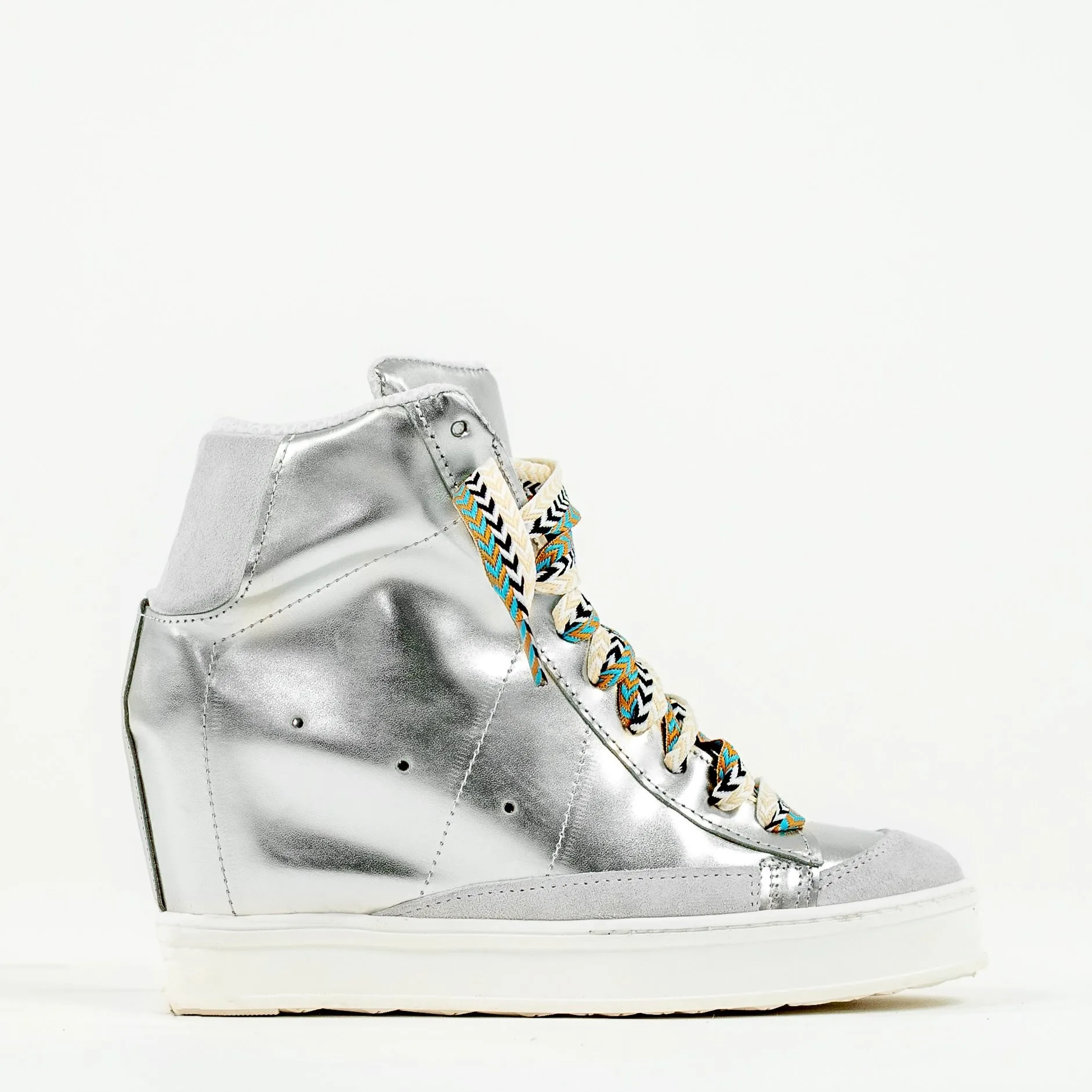 Fearless 2.0 Argent Wedge Sneaker