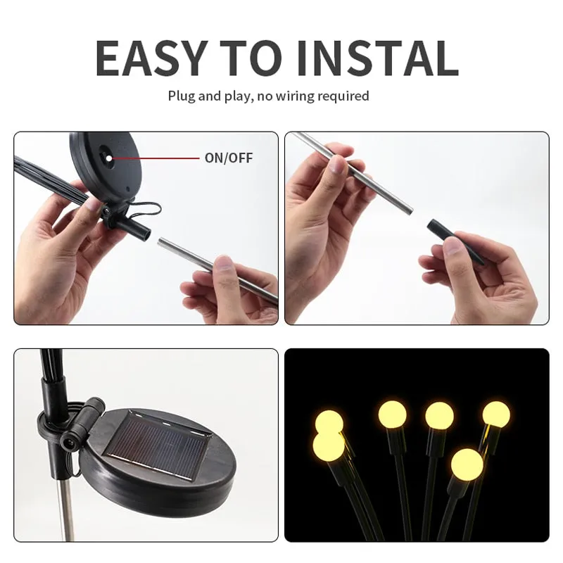 Firefly Lights - Outdoor Solar Firefly Lights for Gardens