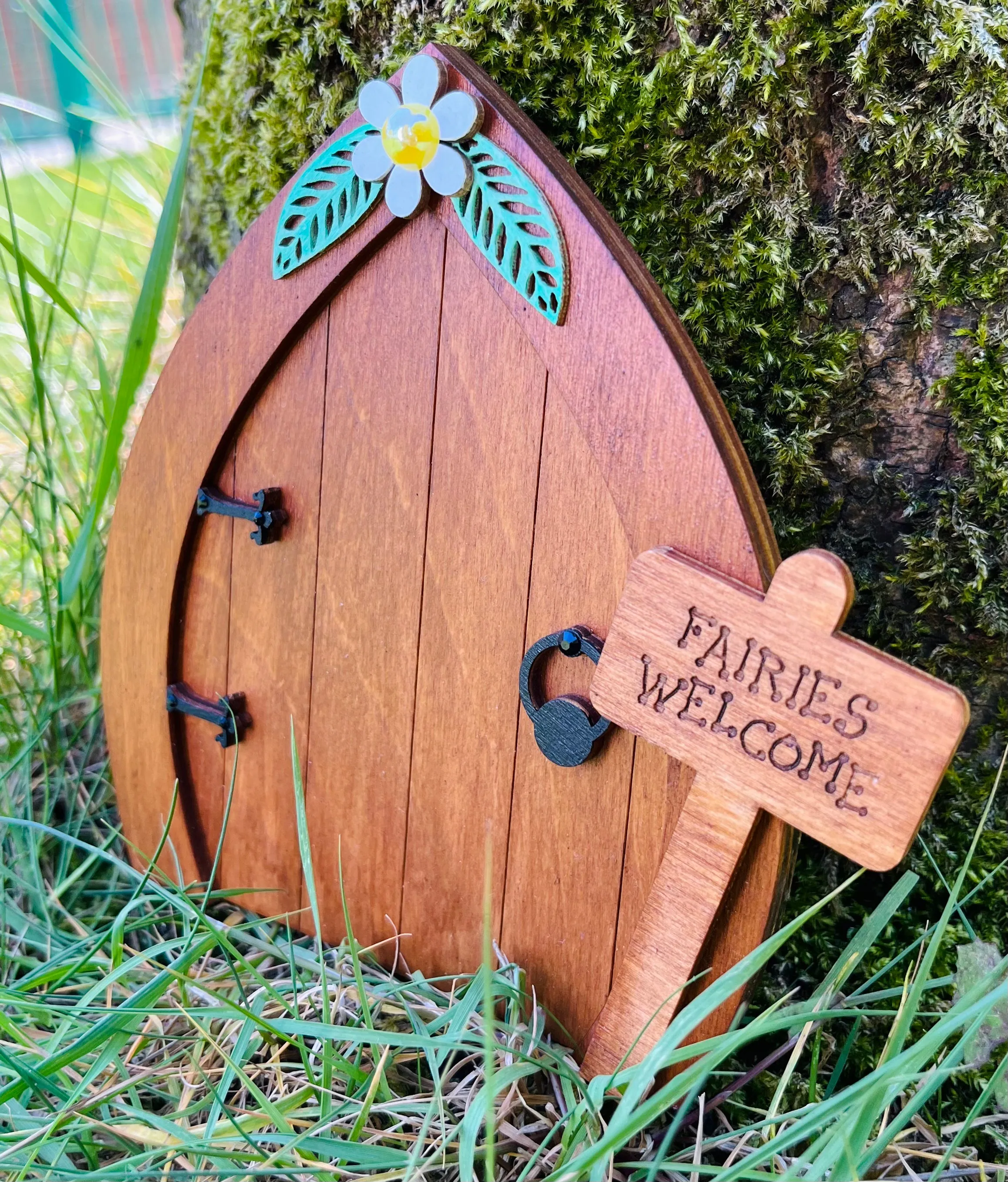 Garden Fairy Door - Fairies Welcome