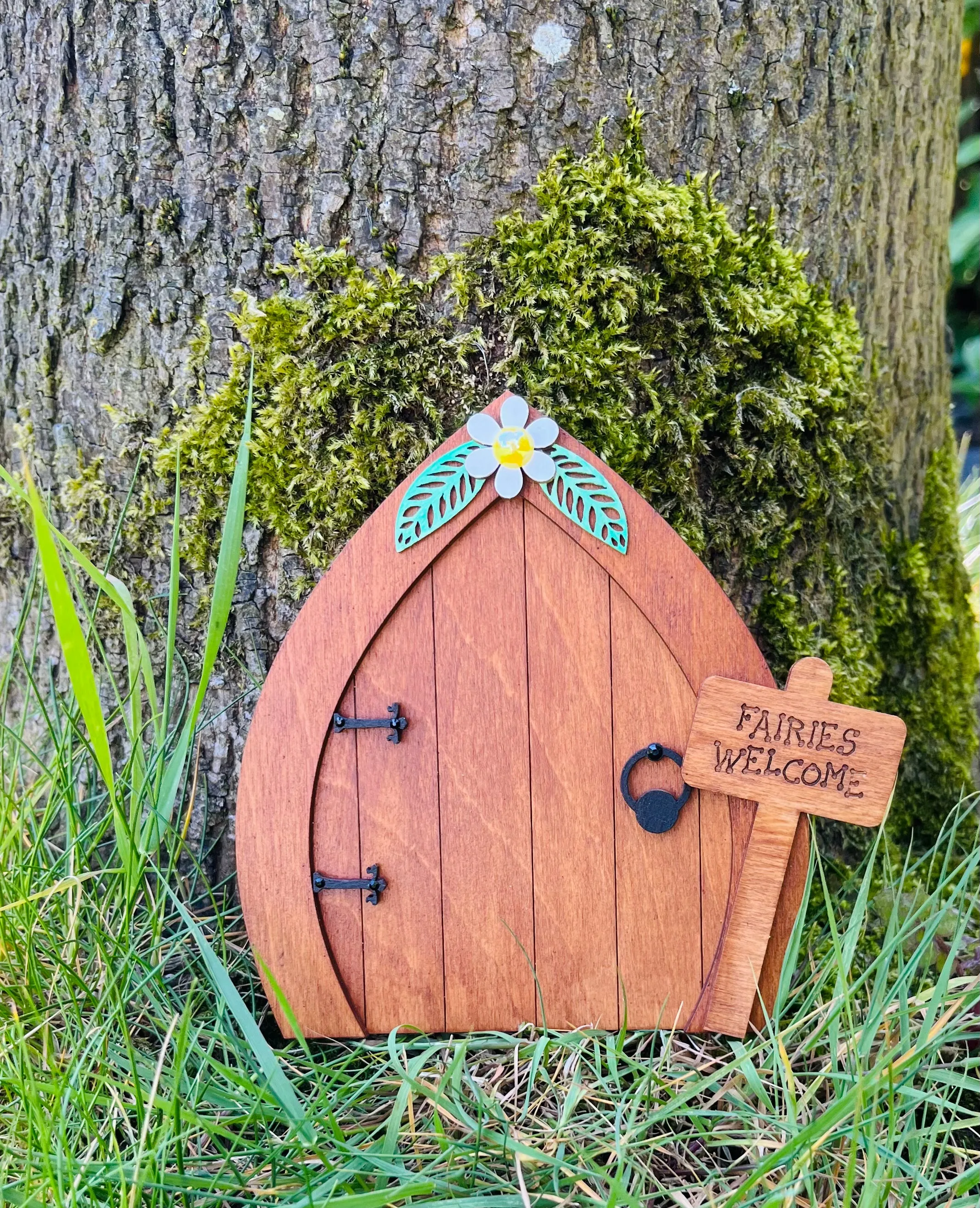 Garden Fairy Door - Fairies Welcome