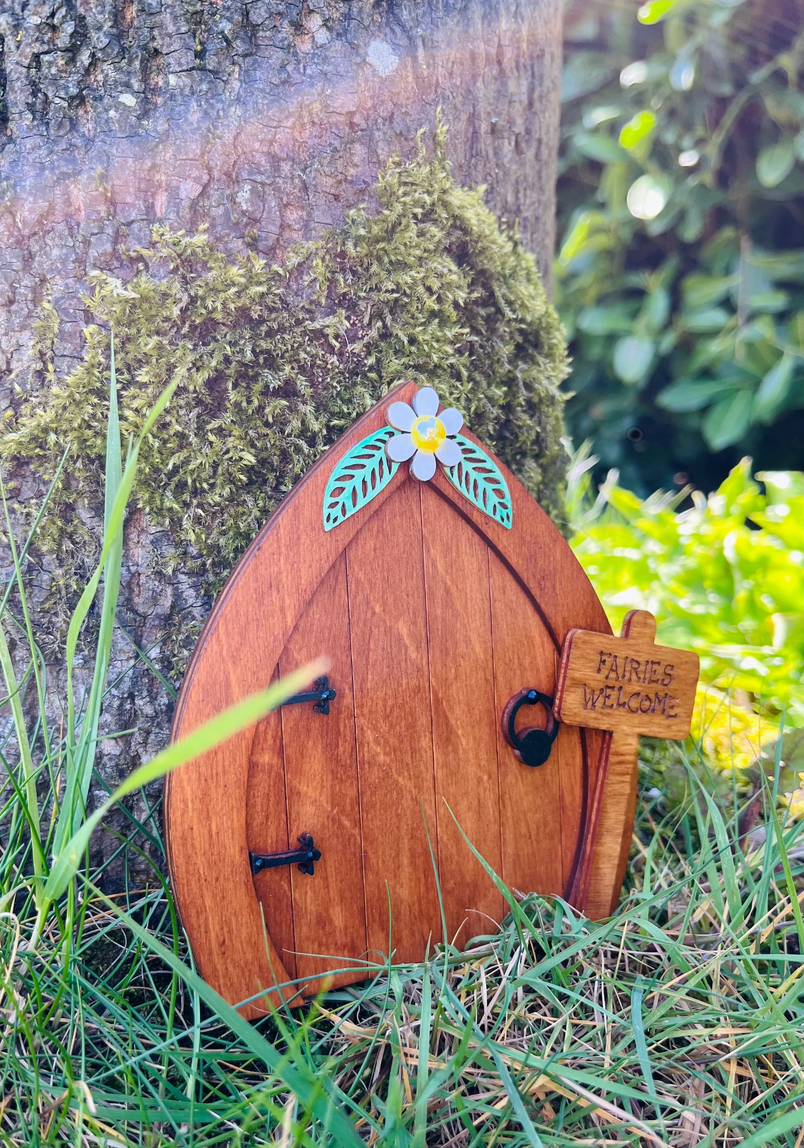 Garden Fairy Door - Fairies Welcome