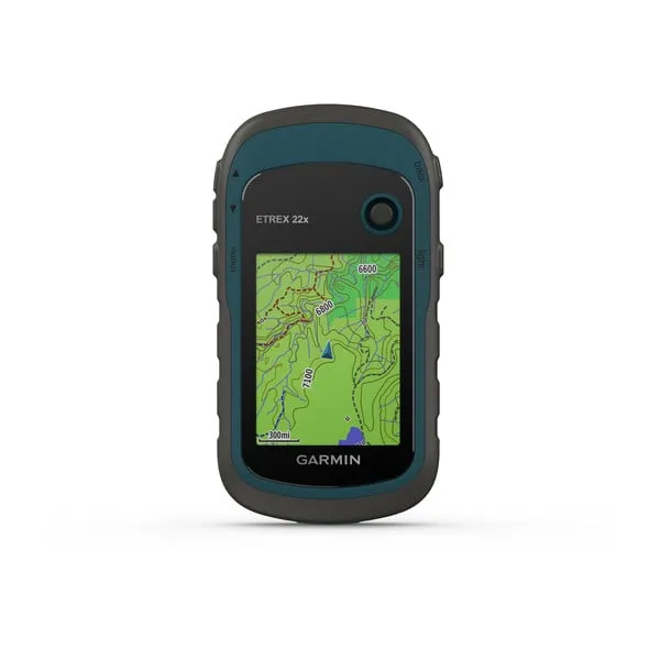 Garmin eTrex 22x Rugged Handheld GPS with USB Adapter Cube Bundle