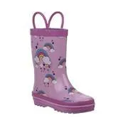 Girls Rainbows Rain Boot