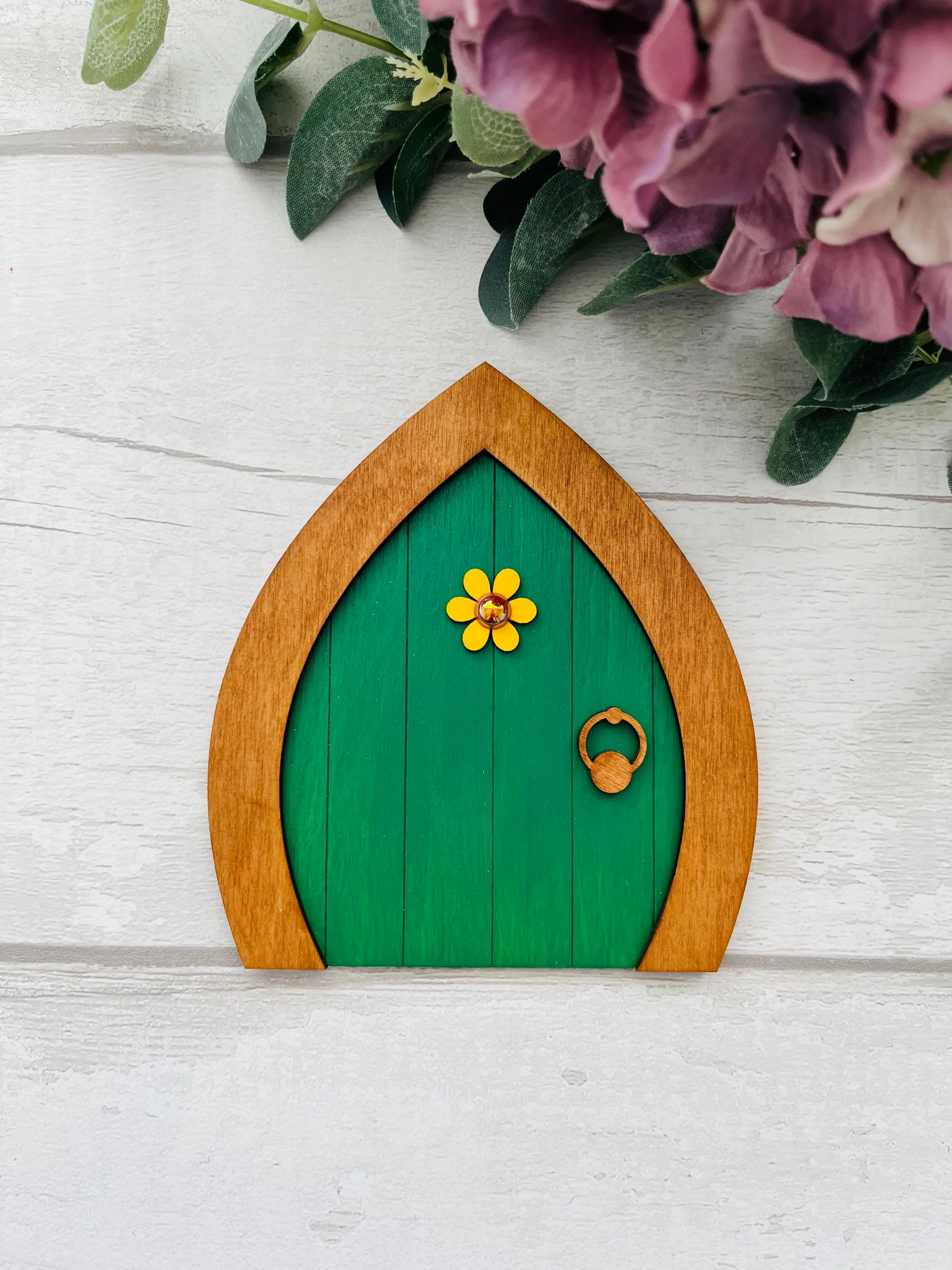 Green Garden Fairy Door