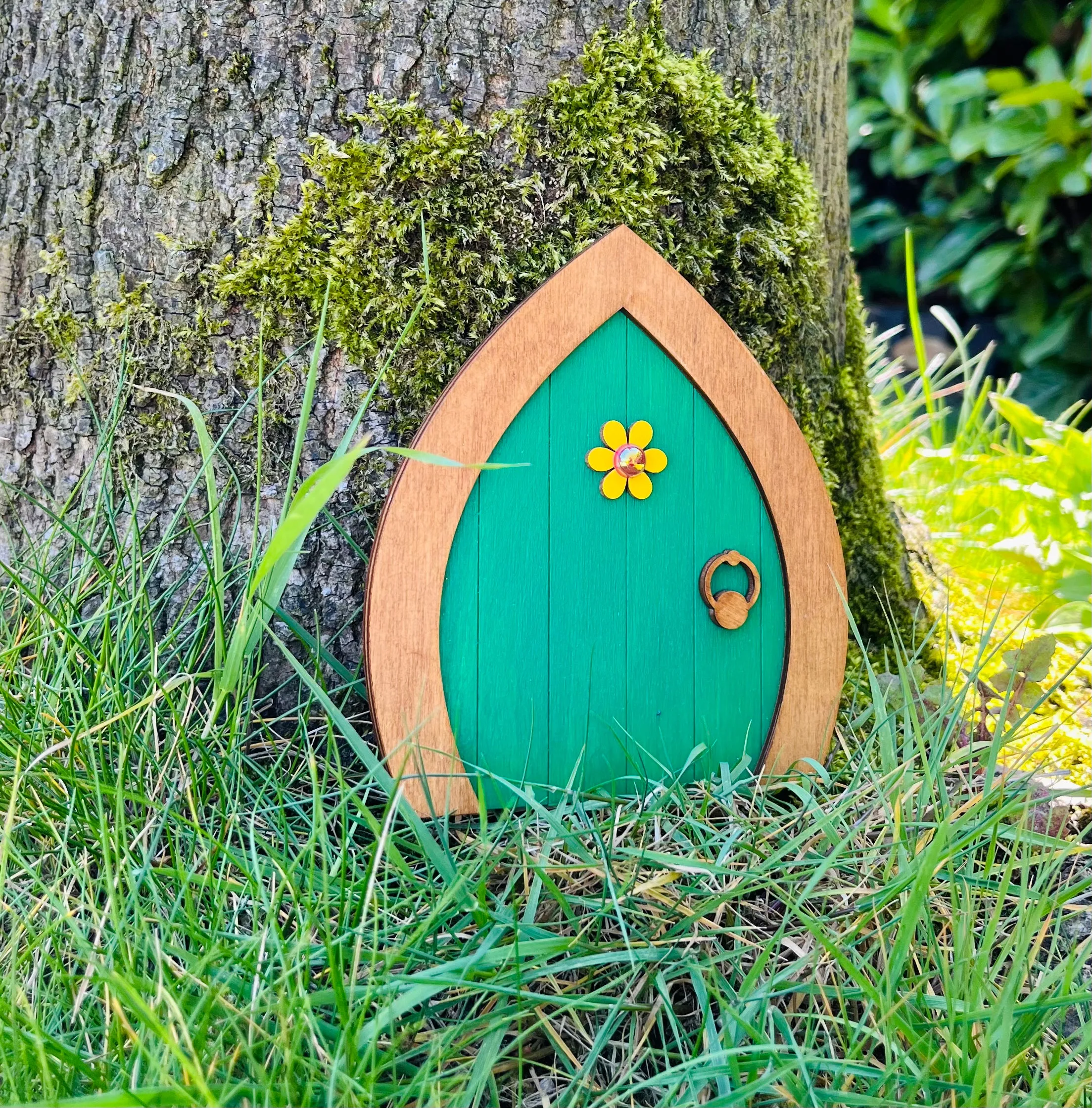 Green Garden Fairy Door