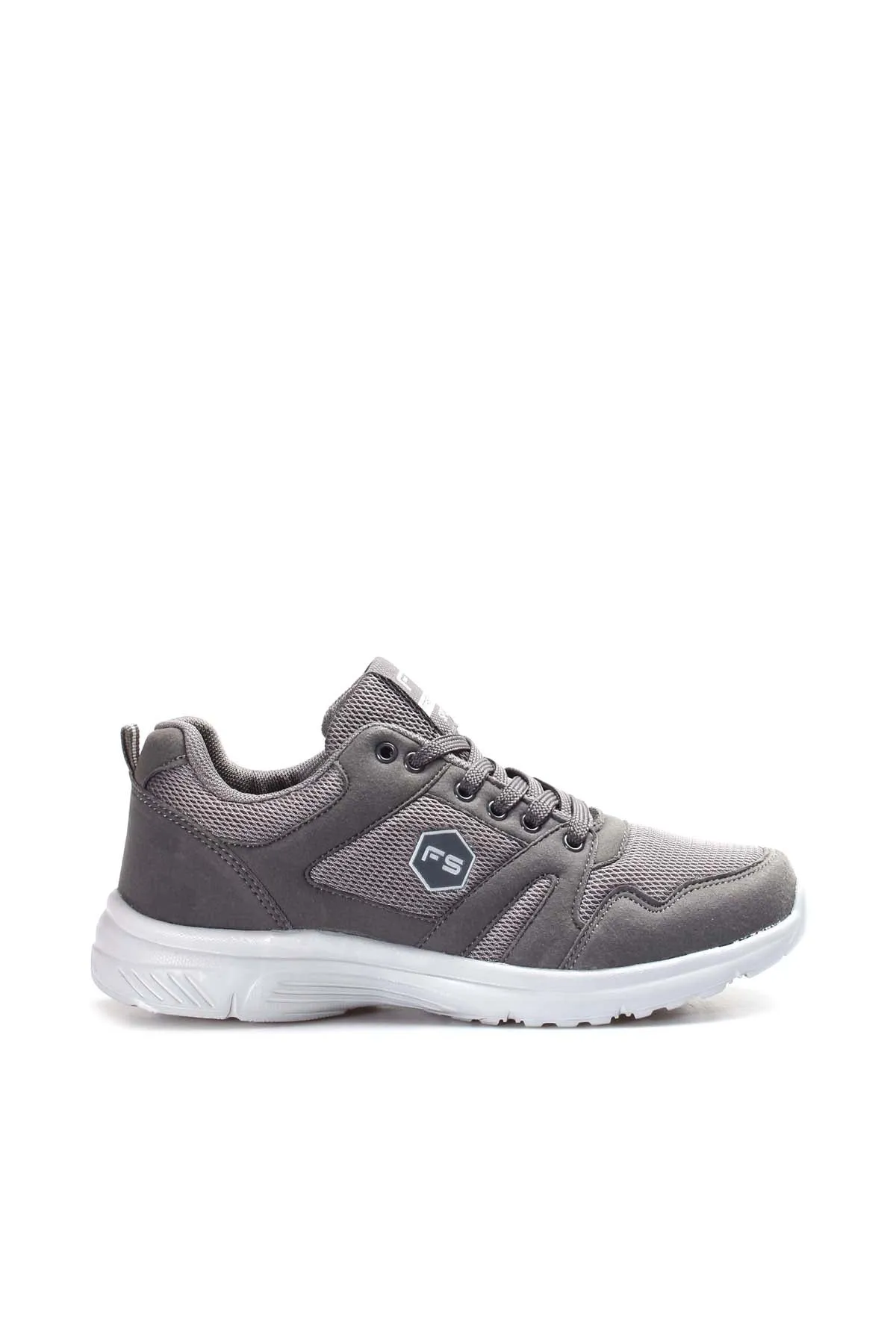 Grey Mesh Running Sneakers Wessi