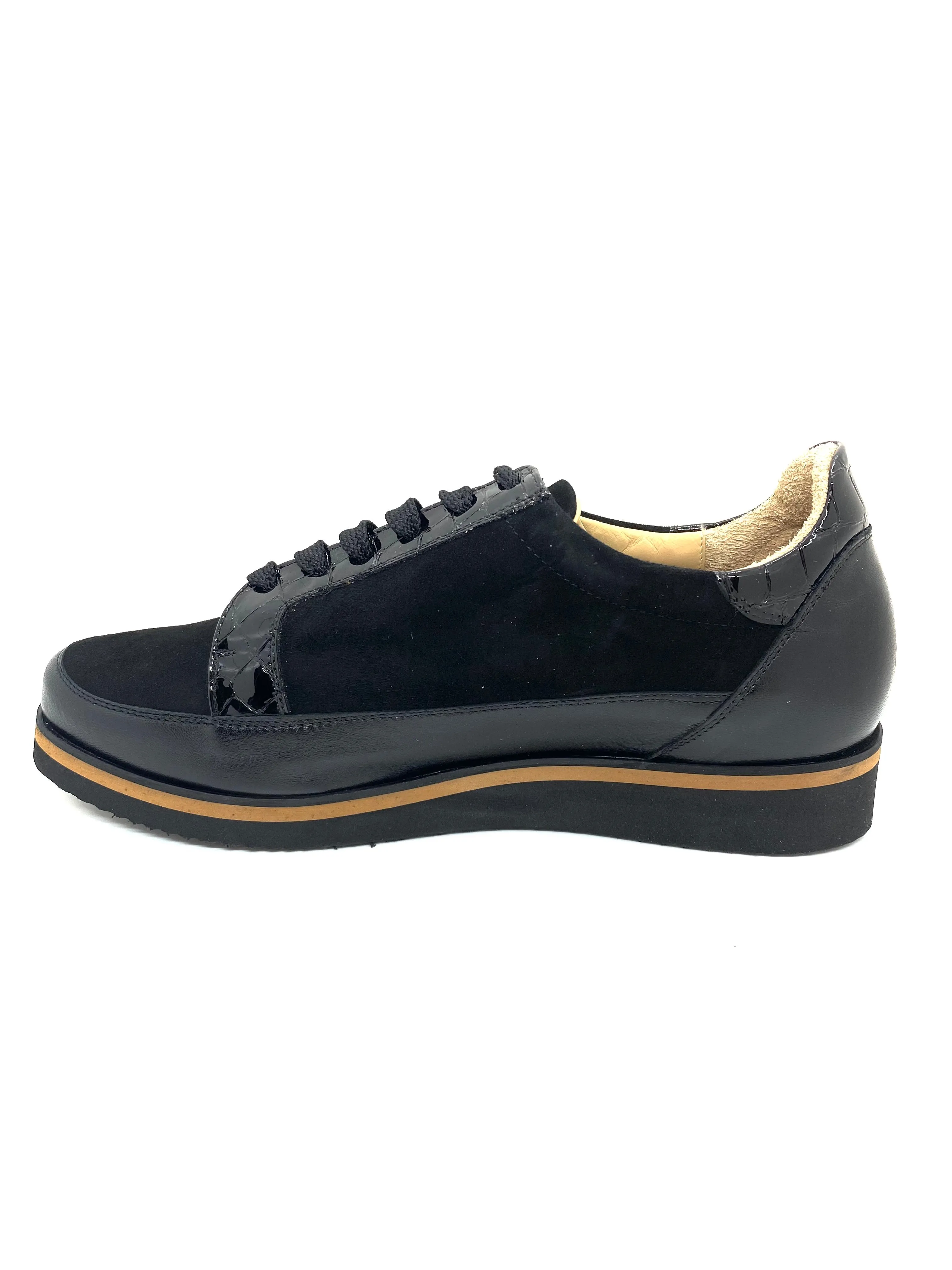 HB Italia Ladies New Sneaker Black