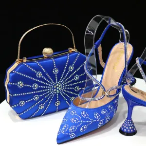 Latest Italian Designer Shoes and Bags Matching Set