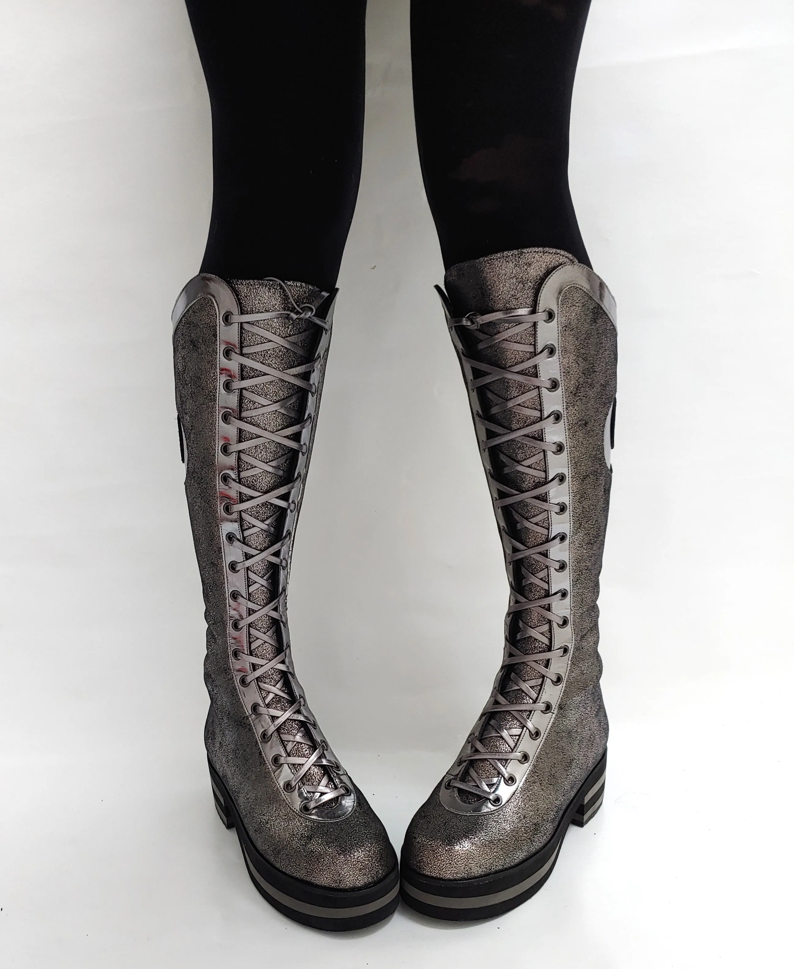 MOONDUST Knee Boots