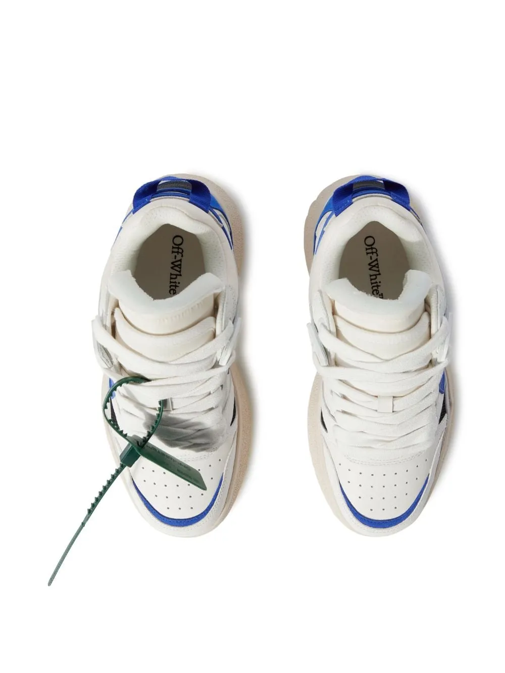 Off White Sneakers Blue