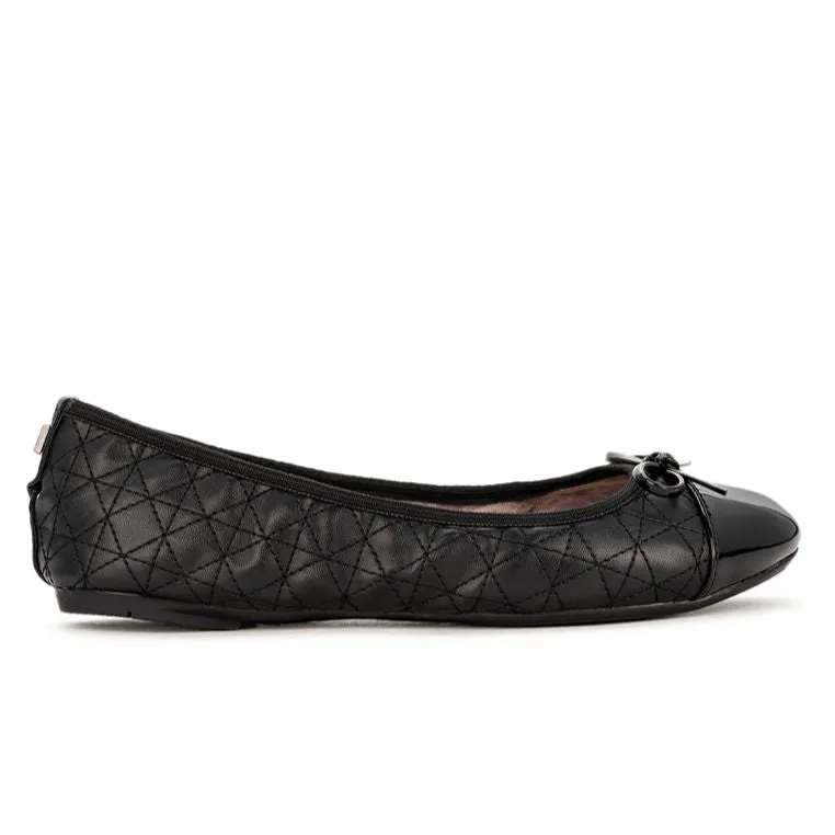 OLIVIA Ballet Flat Shoes - Black