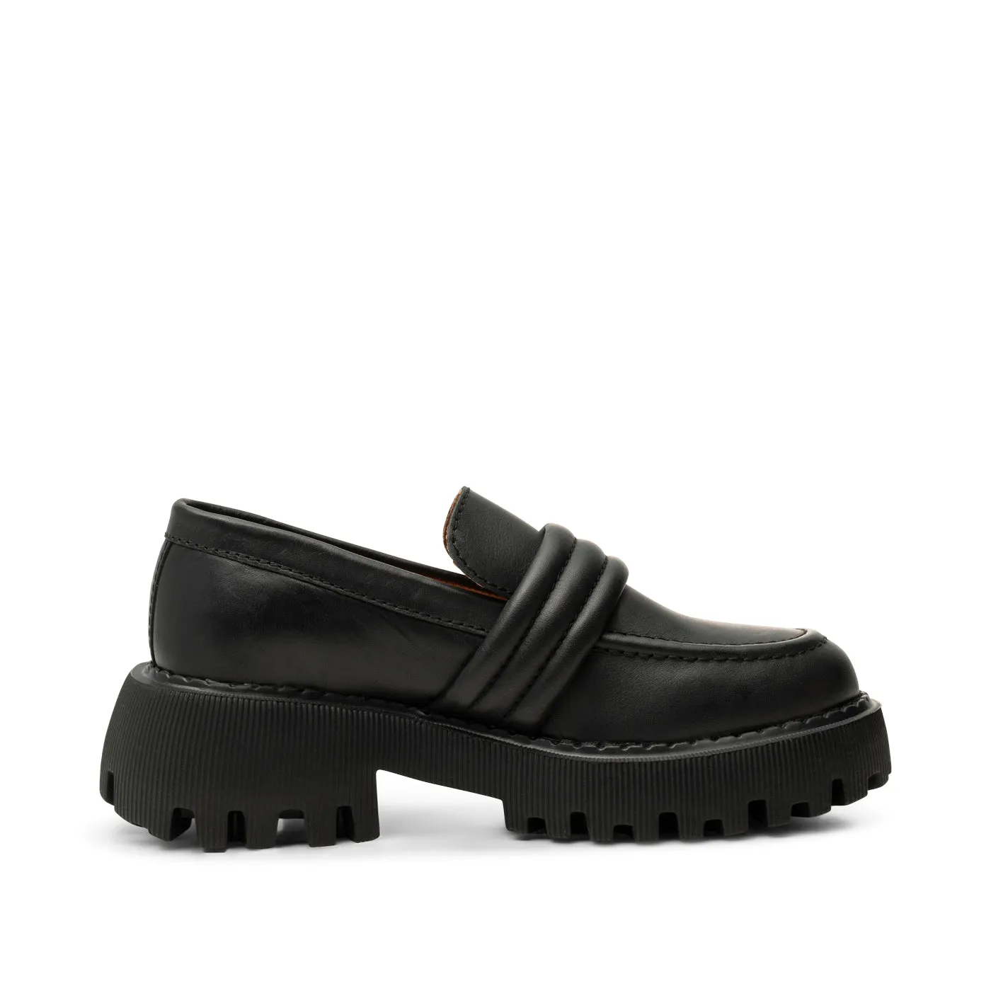 Posey loafer leather - BLACK