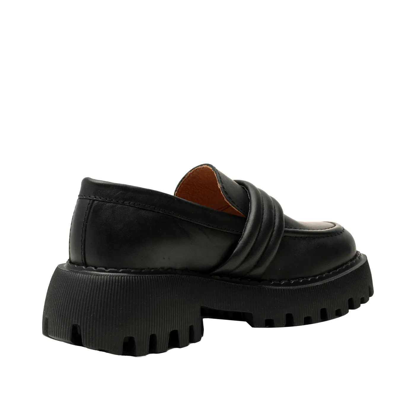 Posey loafer leather - BLACK