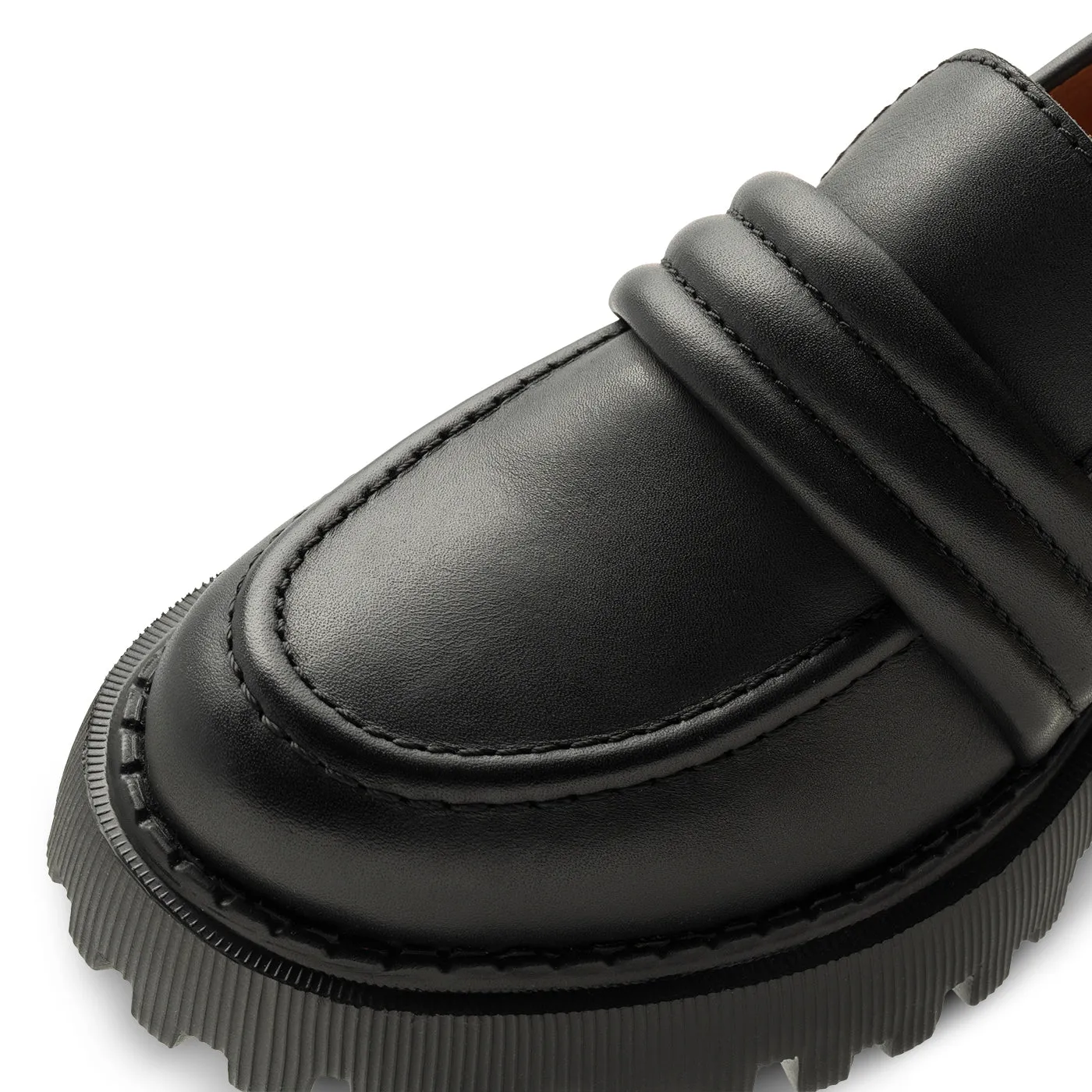 Posey loafer leather - BLACK