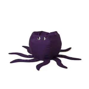 Pouffe GO GIFT Purple Oxford Octopus