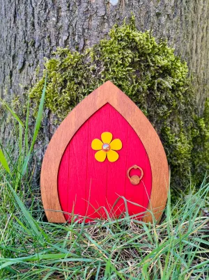 Red Garden Fairy Door