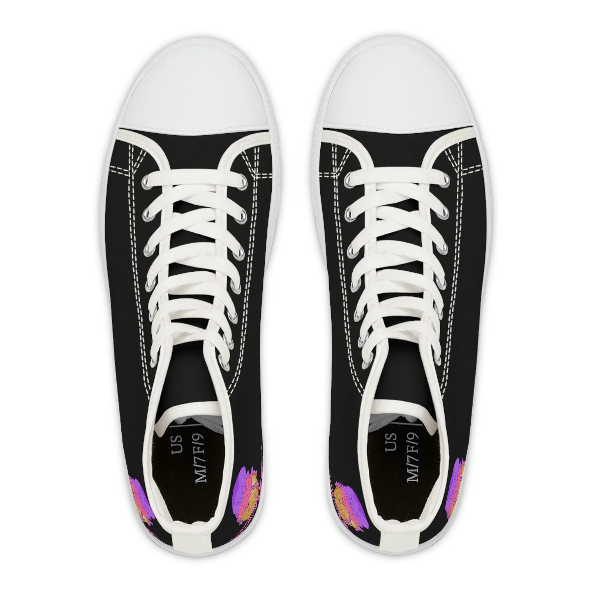 Scoops of Love Women's High Top Sneakers