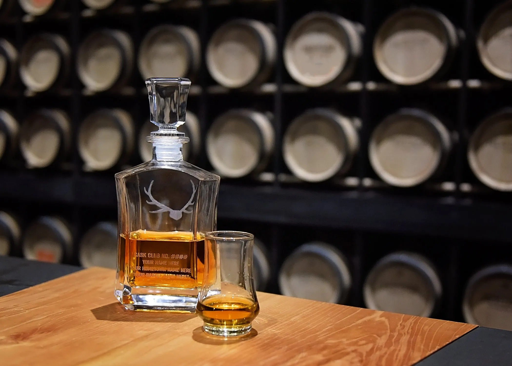 Special Order: Cask Club Custom Decanter