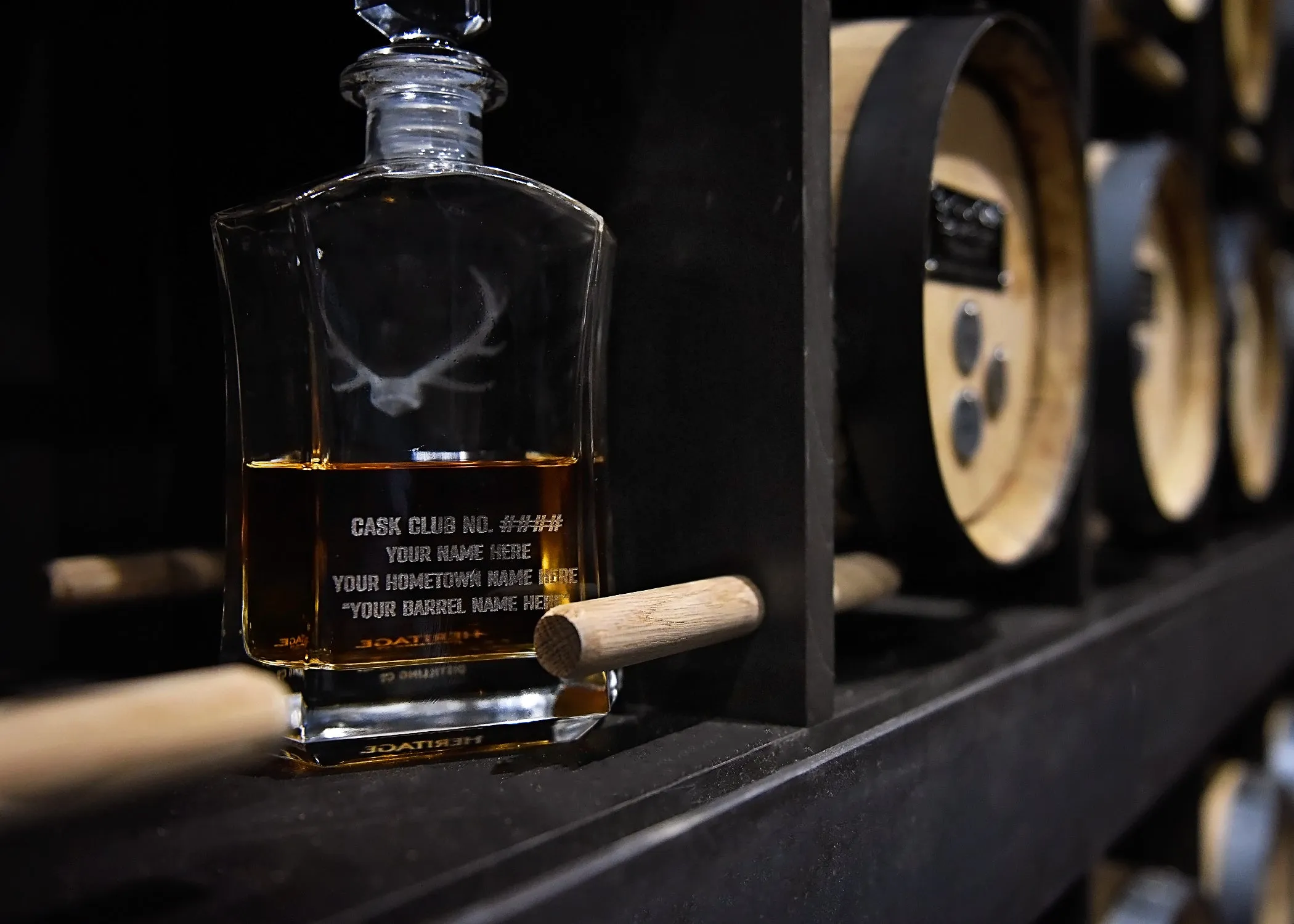 Special Order: Cask Club Custom Decanter