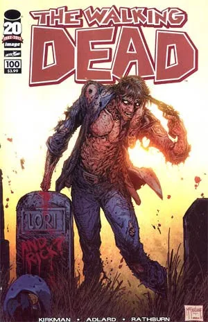 The Walking Dead # 100  1st  PTG    NM /  DEATH OF GLENN ! 1st NEGAN  Something To Fear AMC