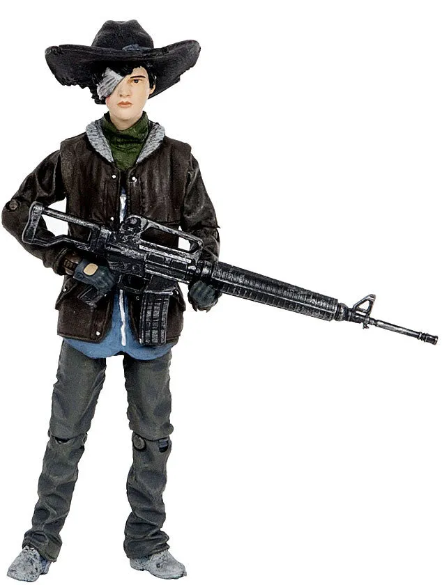 The Walking Dead Comic  Book Series 4 Carl Grimes Figure 2015 Mcfarlane - New, Sealed