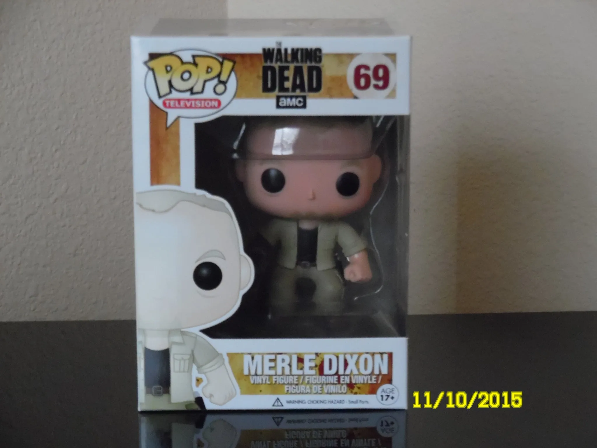 The Walking Dead Merle Dixon  # 69  !!! TV Series 3 / Funko Pop !!!