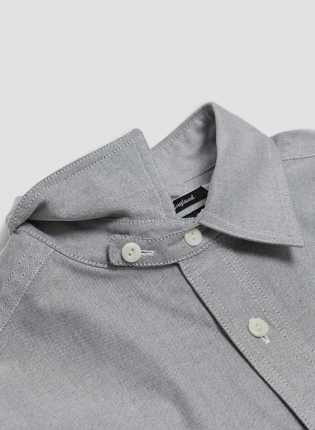 Utility Oxford Work Shirt in Grey