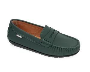 Venettini Hunter Green Gum Penny Loafer