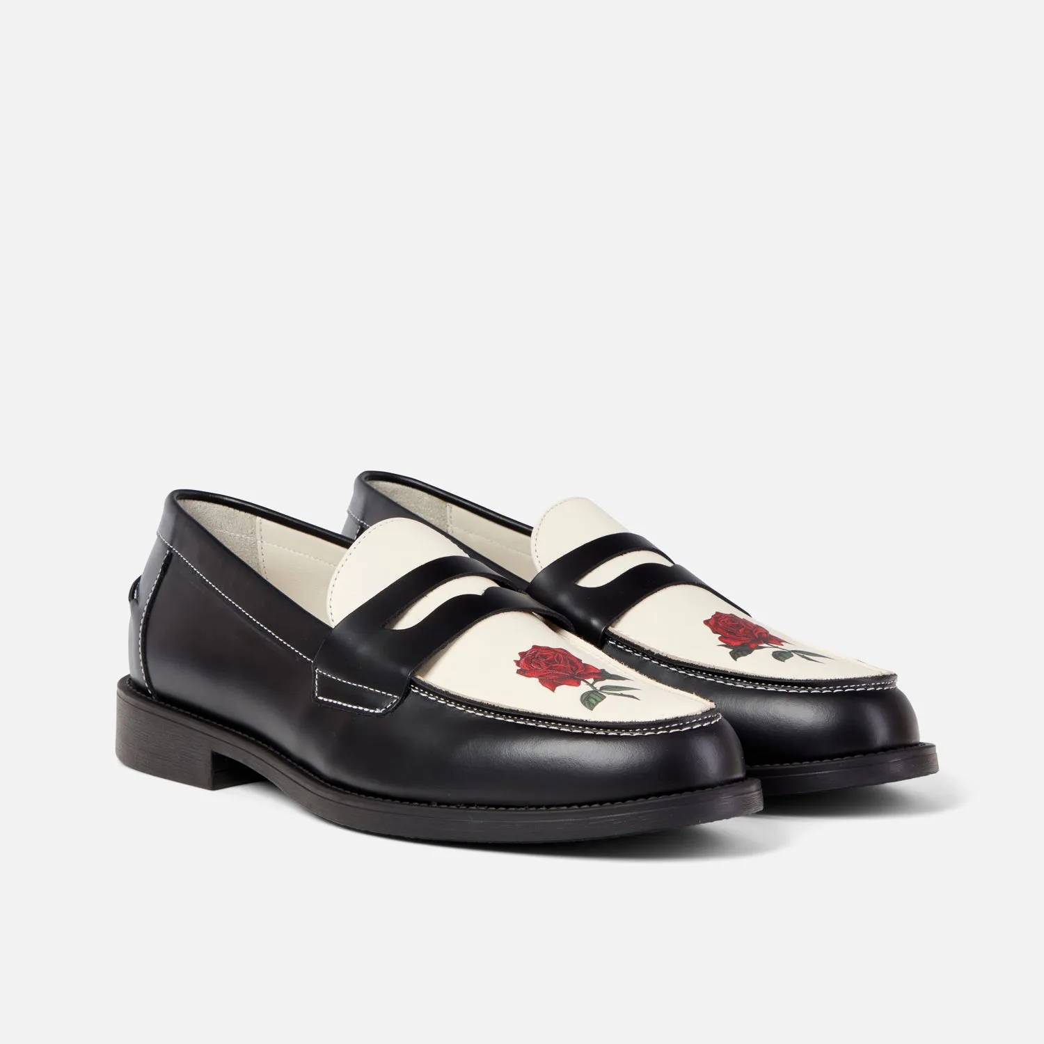 Wilde Red Rose Penny Loafer - Men's