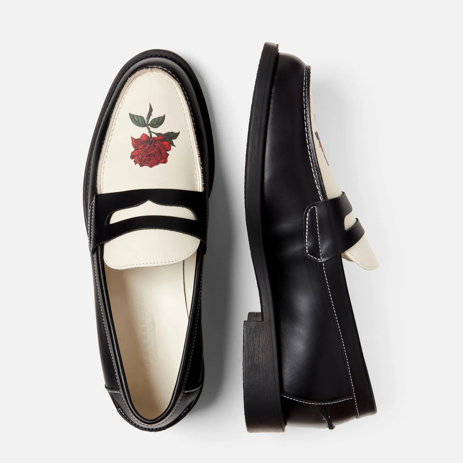 Wilde Red Rose Penny Loafer - Men's