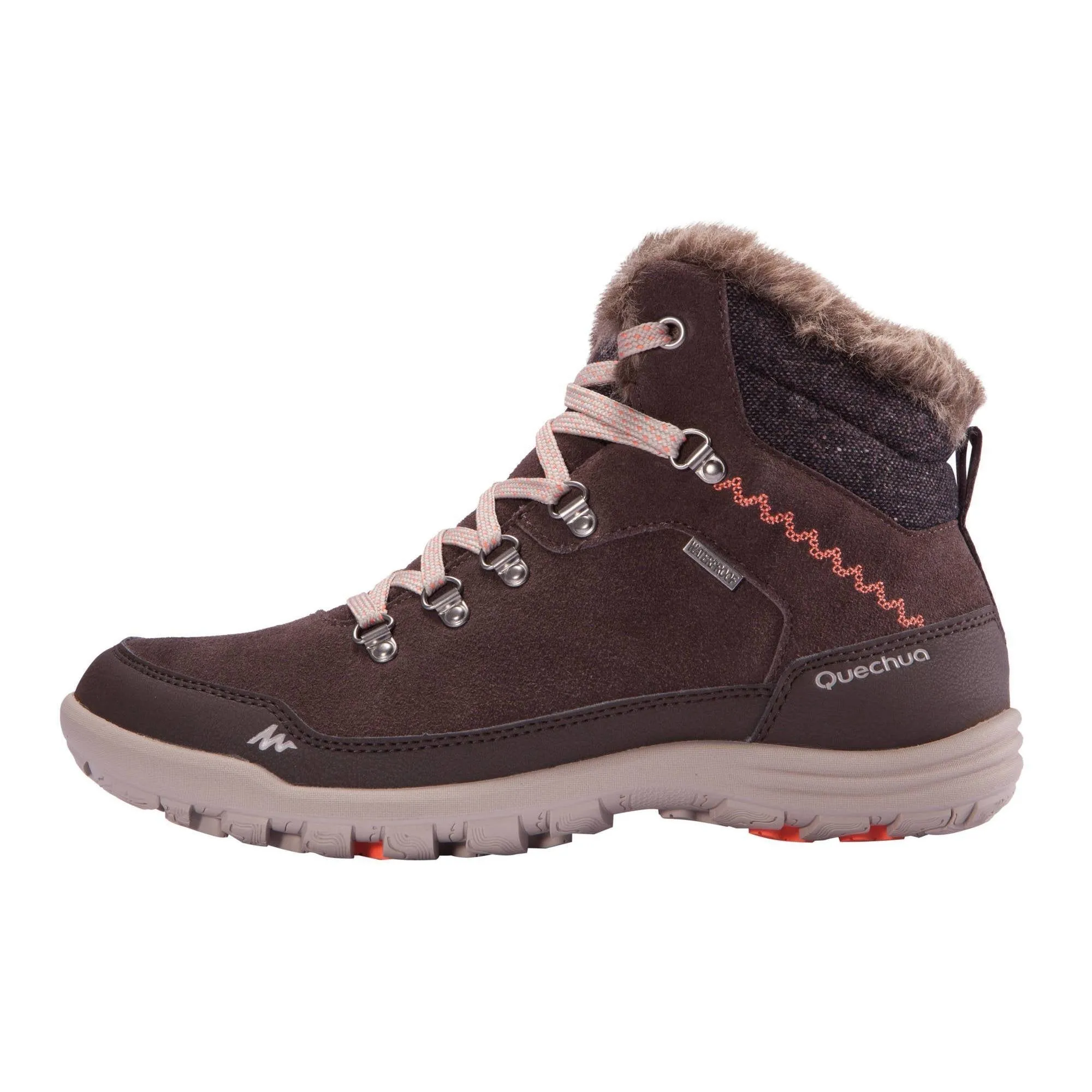 Women's Hiking Shoes mid Warm waterproof Arpenaz 500